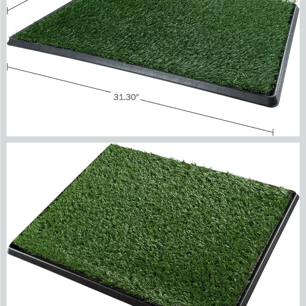 NEW Artificial Grass Puppy Pee Pad for Dogs and Small Pets. Reusable/Washable. - Picture 5 of 7